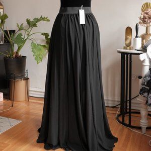 Gothic Multi-layer Chiffon Maxi Skirt Sz. M-L US